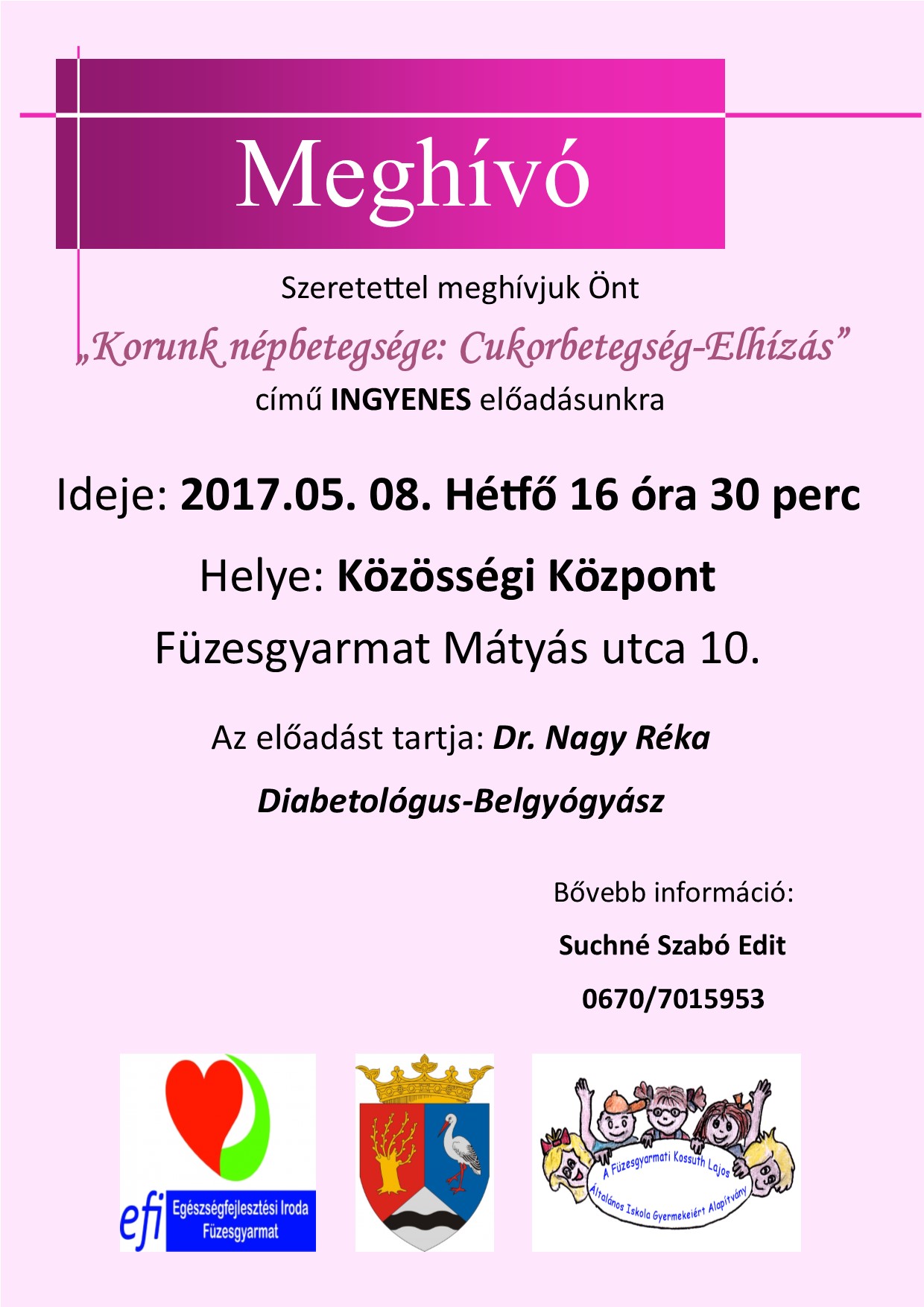 Diabetologus Meghivo 2017.05.08